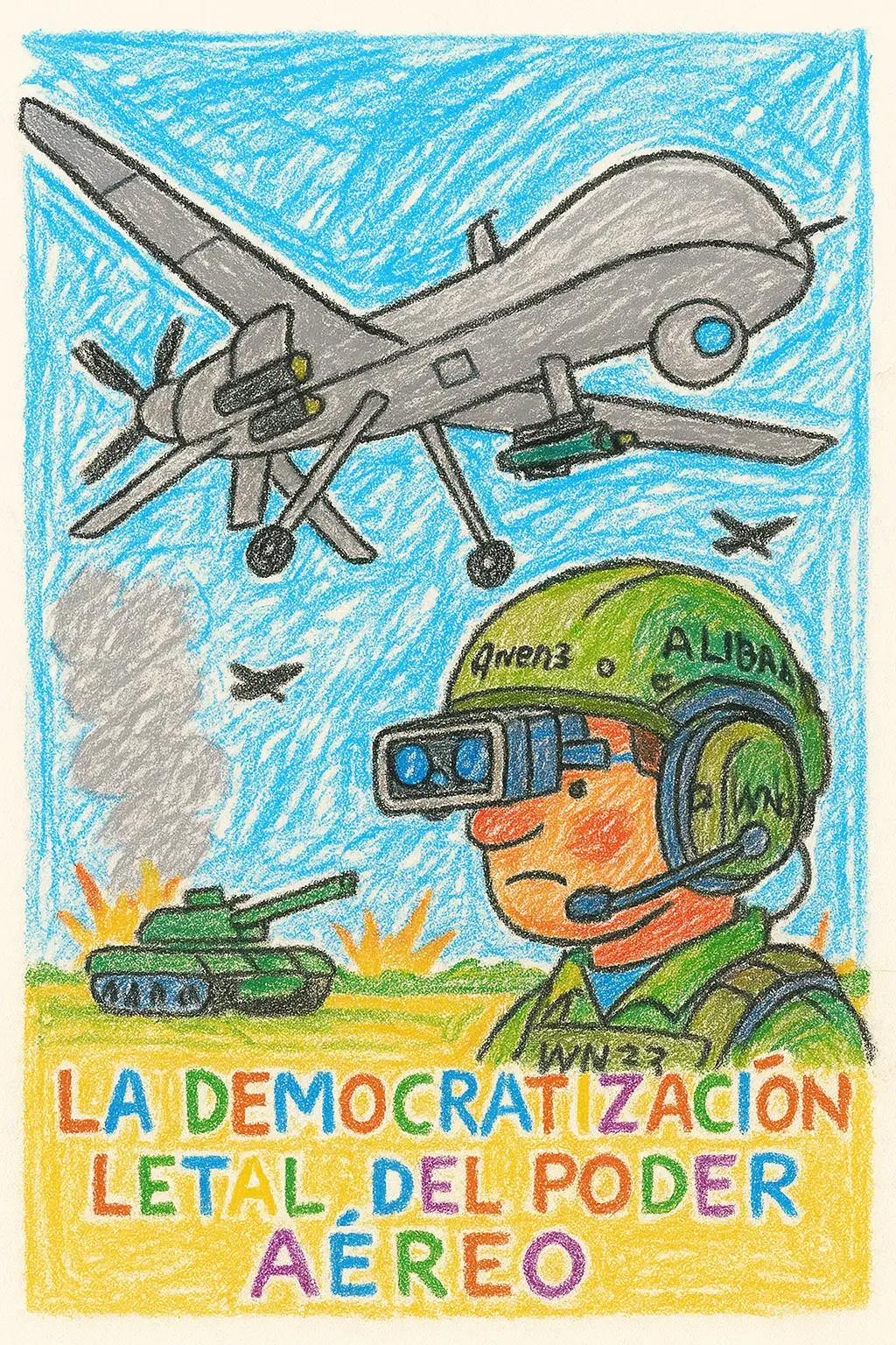Drones y la IA: cómo cambian el equilibrio de la guerra moderna