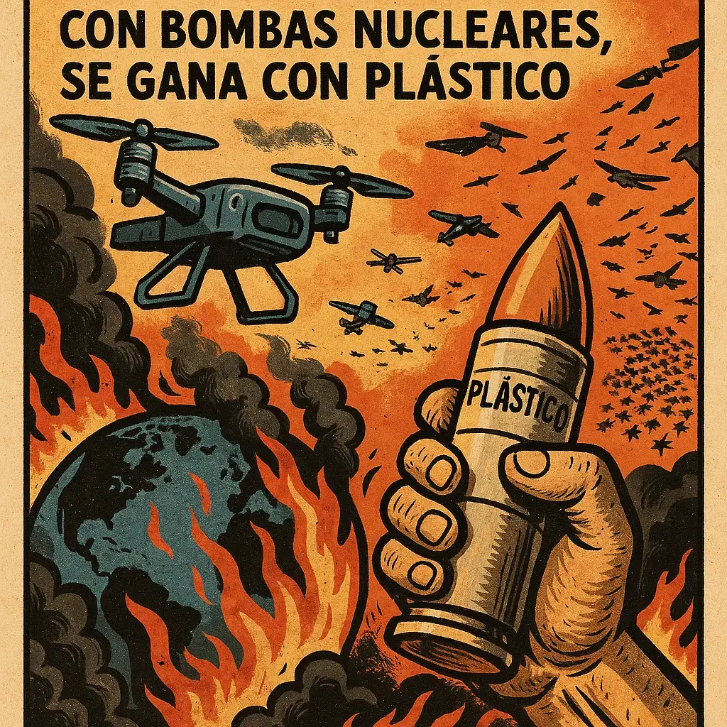 La guerra no se gana con bombas nucleares, se gana con plástico